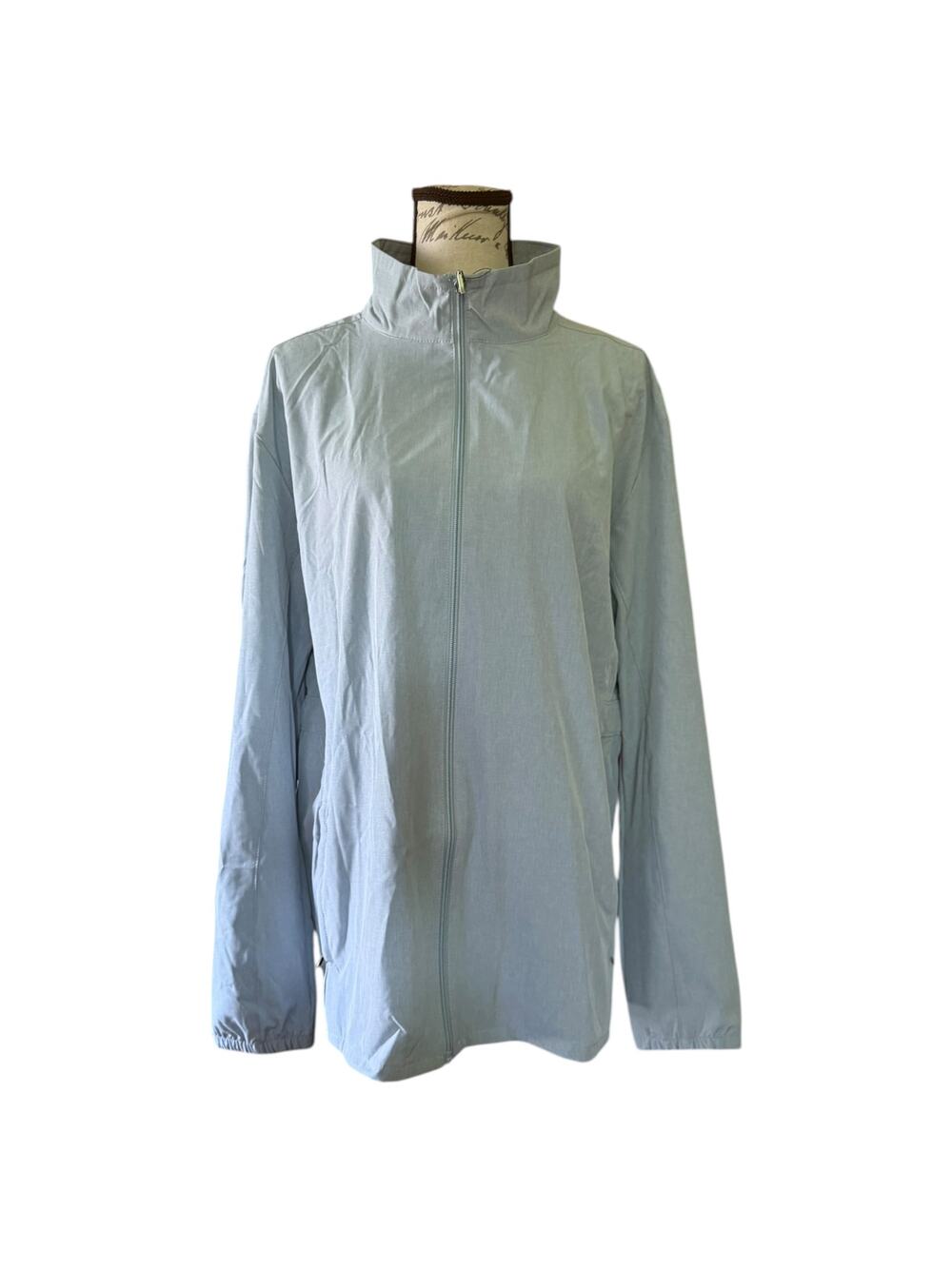 Hang Ten Blue Water Repellent Hybrid UPF 50 Jacket Size XXL
